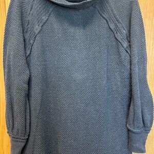 We The Free She’s a Keeper Oversized Mock Neck Pullover Sweater